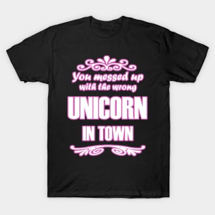 Girls, women, unicorn, birthday T-Shirt